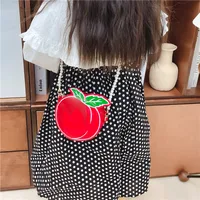 Kid'S Pu Leather Fruit Cute Round Zipper Crossbody Bag main image 2