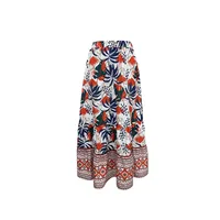 Women's A- Line Skirt Casual Simple Style Streetwear Printing Midi Dress Holiday Banquet Travel main image 4