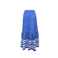 Women's A- Line Skirt Casual Simple Style Streetwear Printing Midi Dress Holiday Banquet Travel main image 5