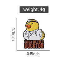 Cartoon Style Cute Cartoon Alloy Stamping Stoving Varnish Plating Unisex Brooches sku image 25