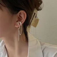 1 Pair Vacation Classic Style Solid Color Plating Copper Ear Cuffs main image 2