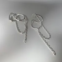 1 Pair Vacation Classic Style Solid Color Plating Copper Ear Cuffs main image 3