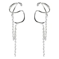 1 Pair Vacation Classic Style Solid Color Plating Copper Ear Cuffs main image 4