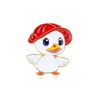 Cartoon Style Cute Cartoon Alloy Stamping Stoving Varnish Plating Unisex Brooches sku image 15