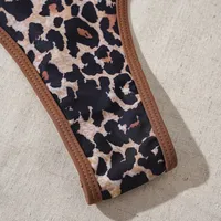 Women's Elegant Sexy Leopard 3 Pieces Set Swimwear main image 4