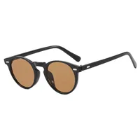 Retro Punk Commute Glasses Ac Round Frame Full Frame Glasses main image 6