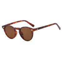 Retro Punk Commute Glasses Ac Round Frame Full Frame Glasses main image 9