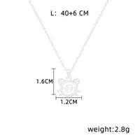 Cute Sweet Cat Titanium Steel Women's Pendant Necklace main image 2
