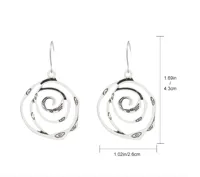 Elegant Spiral 304 Stainless Steel Alloy Plating Women's Jewelry Set main image 2