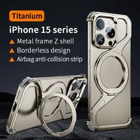 Alloy Solid Color Vintage Style Phone Cases Phone Cases main image 4