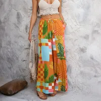 Women's Holiday Travel Daily Casual Simple Style Streetwear Printing Full Length Casual Pants main image 4