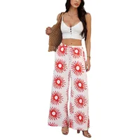 Women's Holiday Travel Daily Casual Simple Style Streetwear Printing Full Length Casual Pants main image 3