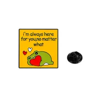 Cartoon Style Cute Frog Alloy Stamping Stoving Varnish Plating Unisex Brooches sku image 81