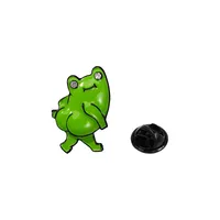 Cartoon Style Cute Frog Alloy Stamping Stoving Varnish Plating Unisex Brooches sku image 58