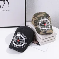 Unisex Casual Preppy Style Commute Number Embroidery Curved Eaves Baseball Cap main image 1