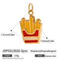Basic Vacation Simple Style Geometric Underwater World Starfish 316 Stainless Steel  Multi Charms Bracelet Multi Charms Necklace Bikini Pendants sku image 43