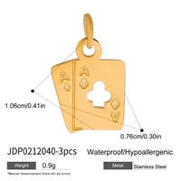 Basic Vacation Simple Style Geometric Underwater World Starfish 316 Stainless Steel  Multi Charms Bracelet Multi Charms Necklace Bikini Pendants sku image 22