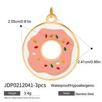 Basic Vacation Simple Style Geometric Underwater World Starfish 316 Stainless Steel  Multi Charms Bracelet Multi Charms Necklace Bikini Pendants sku image 44