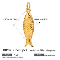 Basic Vacation Simple Style Geometric Underwater World Starfish 316 Stainless Steel  Multi Charms Bracelet Multi Charms Necklace Bikini Pendants sku image 33