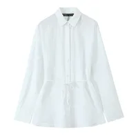 Women's Blouse Long Sleeve Blouses Elegant Solid Color main image 2