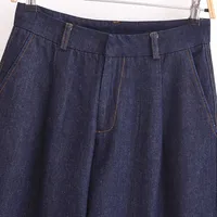 Women's Holiday Daily Casual Simple Style Streetwear Solid Color Full Length Jeans main image 2