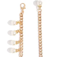 Business Vintage Style Simple Style Pearl Zinc Women's Chain Belts main image 6