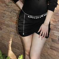 Business Vintage Style Simple Style Pearl Zinc Women's Chain Belts main image 7