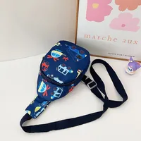 Kid'S Nylon Car Cute Streetwear Oval Zipper Fanny Pack main image 3