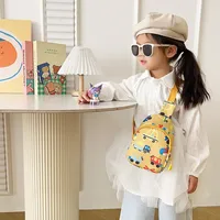 Kid'S Nylon Car Cute Streetwear Oval Zipper Fanny Pack main image 4
