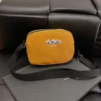 Women's Nylon Animal Streetwear Square Zipper Shoulder Bag Crossbody Bag sku image 6