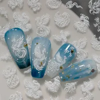 IG Style Cute Sweet Phoenix Lines Nail Stickers Nail Patches main image 4