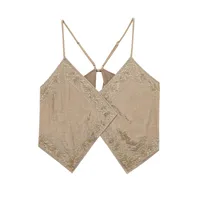 Women's Strap Tank Tops Elegant Flower main image 2