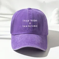 Unisex Streetwear Letter Curved Eaves Baseball Cap sku image 3