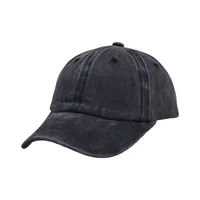 Children Unisex Casual Solid Color Washed Baseball Cap sku image 1