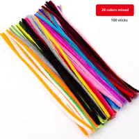 Twist Bar Diy Handmade Material Bag Making Bold Encryption Super Dense Niuniu Bar Bouquet Wool Root Toys Wholesale sku image 7