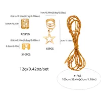 Unisex Elegant Star Iron Bb Clip main image 2