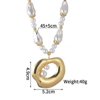 Vacation Classic Style Solid Color 304 Stainless Steel Plating Unisex Pendant Necklace main image 3