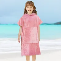 Casual Vacation Solid Color Coral Fleece Bath Towels Bath Towel sku image 2