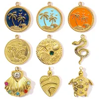 Retro Animal Heart Shape Snake 304 Stainless Steel Plating DIY Ornament Accessories main image 3