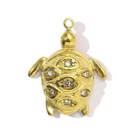 Retro Animal Heart Shape Snake 304 Stainless Steel Plating DIY Ornament Accessories main image 4