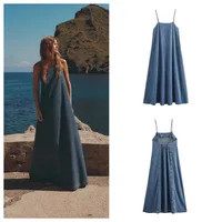 Women's Strap Dress Elegant Strap Sleeveless Solid Color Midi Dress Holiday Daily Selfie main image 1