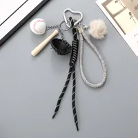 Alloy Rope Baseball Bag Charms main image 4