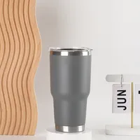 30Oz Stainless Steel Travel Cup Car Handle Large Ice Cup Vacuum Double Layer Heat And Cold Insulation Beer Steins Wholesale sku image 11