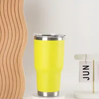 30Oz Stainless Steel Travel Cup Car Handle Large Ice Cup Vacuum Double Layer Heat And Cold Insulation Beer Steins Wholesale sku image 14