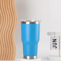30Oz Stainless Steel Travel Cup Car Handle Large Ice Cup Vacuum Double Layer Heat And Cold Insulation Beer Steins Wholesale sku image 15