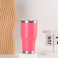 30Oz Stainless Steel Travel Cup Car Handle Large Ice Cup Vacuum Double Layer Heat And Cold Insulation Beer Steins Wholesale sku image 17