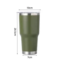 30Oz Stainless Steel Travel Cup Car Handle Large Ice Cup Vacuum Double Layer Heat And Cold Insulation Beer Steins Wholesale sku image 7