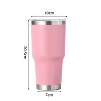 30Oz Stainless Steel Travel Cup Car Handle Large Ice Cup Vacuum Double Layer Heat And Cold Insulation Beer Steins Wholesale sku image 9
