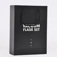 New Gift Box Double Layer Vacuum Stainless Steel Vacuum Cup One Cup Three Lid Holiday Gift Customization Cup Set main image 2