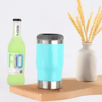 Cross-Border New Arrival 14Oz Stainless Steel Beer Jar Insulated Cup With Bottle Opener Outdoor Large Capacity Cold Preservation Jar Wholesale sku image 1